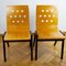 Mid-Century Austrian Stacking Dining Chairs by Roland Rainer for Emil & Alfred Pollak, 1950s, Set of 6 8