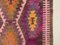 Large Vintage Turkish Wool Kilim Rug, 1960s 9