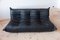 French Leather Sofas by Michel Ducaroy for Ligne Roset, 1973, Set of 3 4