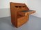 Teak Tambour Secretaire from Dyrlund, 1960s, Image 39