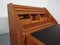 Teak Tambour Secretaire from Dyrlund, 1960s, Image 16