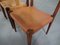 Danish Teak and Leather Dining Chairs, 1960s, Set of 4 20