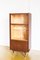 French Tinted Glass and Teak Display Cabinet, 1960s 4