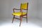 Mid-Century Italian Beech Armchair, 1950s, Image 1