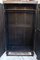 Antique Victorian Oak and Leather Wardrobe 11