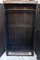 Antique Victorian Oak and Leather Wardrobe, Image 11