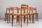 Chaises de Salle à Manger Mid-Century en Teck par H. W. Klein pour Bramin, Danemark, 1980s, Set de 6 11