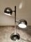 Lámpara de mesa italiana ajustable de acero pulido, años 60, Imagen 7