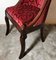 Antique Empire Mahogany and Velvet Desk Chair, Image 6