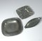 Small Art Deco Pewter Dishes by Just Andersen, 1930s, Set of 3 2