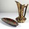 Belgian Decorative Pitcher and Tray Set from Boch Freres, 1950s 2