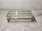 Vintage Brass Coffee Table from Belgochrom, 1970s, Image 1