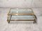Vintage Brass Coffee Table from Belgochrom, 1970s 4