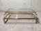 Vintage Brass Coffee Table from Belgochrom, 1970s, Image 6