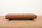 Gray Lacquered Beech and Brown Leather Daybed, 1960s 15