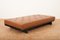 Gray Lacquered Beech and Brown Leather Daybed, 1960s, Image 7