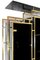 Vintage Brass and Black Lacquered Wood Sideboard by Kim Moltzer, 1970s, Image 6