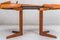 Mid-Century Extendable Dining Table by H.W. Klein for Bramin, 1960s, Image 11