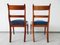 Antique Biedermeier Walnut Dining Chairs, Set of 2 2
