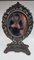 19th Century Cast Iron Polychrome Mirror, Image 1
