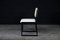 Moderner Shaker Stuhl aus massivem Nussholz, schwarzem Stahl, Leder & Rindsleder von Ambrozia 6