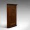 Antique Georgian English Walnut and Mahogany Corner Cabinet 11