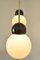 Lampadaire Vintage en Laiton et Verre, 1970s 9