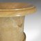 Vintage English Golden Marble Baluster Urn, 1980s, Image 6