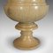Vintage English Golden Marble Baluster Urn, 1980s 4