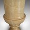 Vintage English Golden Marble Baluster Urn, 1980s 5