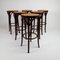 Vintage Bentwood and Cane Bar Stools by Michael Thonet, 1960s, Set of 6 5