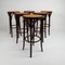 Vintage Bentwood and Cane Bar Stools by Michael Thonet, 1960s, Set of 6, Image 5