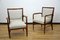 Vintage Italian Walnut Lounge Chairs, 1950s, Set of 2 7