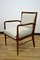 Italienische Vintage Stühle aus Nussholz, 1950er, 2er Set 1