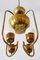Brass Ceiling Lamp by Hayno Focken for Hayno Focken, 1930s 18