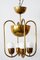 Brass Ceiling Lamp by Hayno Focken for Hayno Focken, 1930s 5