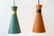 Mid-Century Diabolo Pendant Lamps, 1950s, Set of 2 4