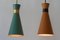 Lámparas colgantes Diabolo Mid-Century, años 50. Juego de 2, Imagen 18