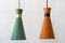 Lámparas colgantes Diabolo Mid-Century, años 50. Juego de 2, Imagen 2