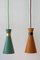 Mid-Century Diabolo Pendant Lamps, 1950s, Set of 2 13