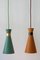 Mid-Century Diabolo Pendant Lamps, 1950s, Set of 2, Image 13