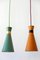 Lámparas colgantes Diabolo Mid-Century, años 50. Juego de 2, Imagen 7