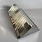 Italian Stainless Steel and Reeded Glass Sconce, 1990s, Image 3