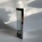 Italian Stainless Steel and Reeded Glass Sconce, 1990s 4