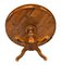 Antique Walnut and Mahogany Round Dining Table, 1800s, Image 3