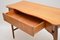 Consola o escritorio de nogal y madera satinada, años 60, Imagen 5