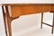 Consola o escritorio de nogal y madera satinada, años 60, Imagen 6