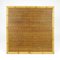 Tavolino da caffè in bambù e vimini, anni '70, Immagine 3