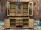 Vintage English Blond Oak Buffet 4