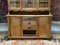 Vintage English Blond Oak Buffet 6